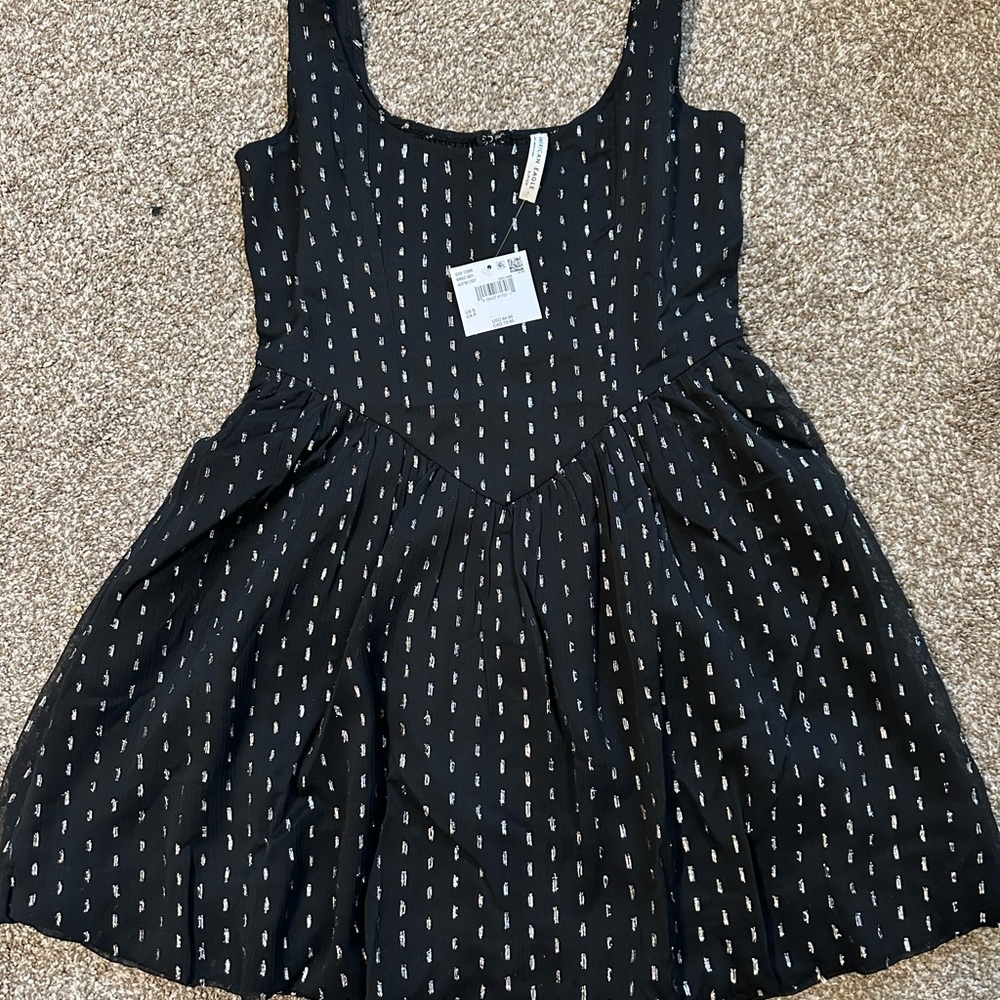 American Eagle Outfitters Black and White Kids Dress